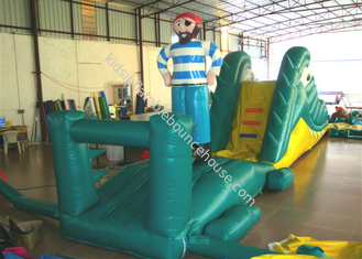 Jouets gonflables orientés de l'eau d'Alarge de pirate, jouets gonflables géants de piscine d'enfants