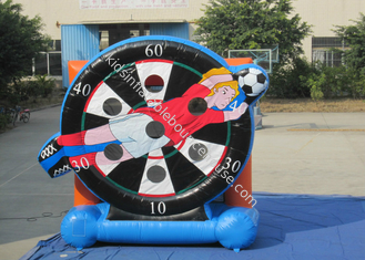 Arène gonflable de football de jeux de football gonflables d'enfants attrayants 4 x 5m adaptés aux besoins du client