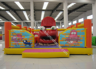 Big Mouth Monster Design Party City Bounce House Funny Gonflable Moon Bounce CE saut gonflable