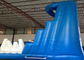 Chambre bleue de rebond d'escalade 6 x 4m, montée gonflable commerciale d'échelle