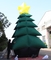 décorations de Noël gonflables de 5m de haut/arbre de Noël d'explosion de la publicité