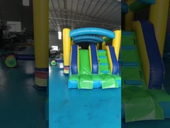 Impression numérique Cours d'obstacles gonflables Combo PVC Commercial Bouncer gonflables Combo