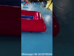 Commercial Grade PVC Trapaulin toboggan à eau accessoire gonflable long toboggan à eau pour adultes