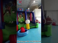 Jeu de sport gonflable interactif en plein air Jeu de balle gonflable