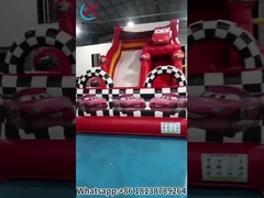 Slides gonflables Pixar voitures Slides gonflables secs extérieurs