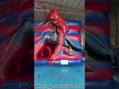 Château gonflable Spiderman maison gonflable avec glisser