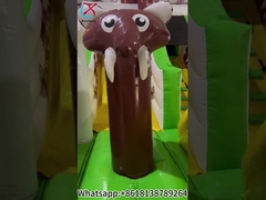 Château Gonflable Fun City avec Toboggan