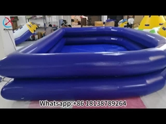 Gonflables géants de piscine en PVC Piscine à double couche Extérieur