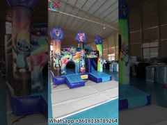 Lilo & Stitch Bounce House avec diapositive à vendre
