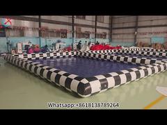 Voir le fabricant Piscine gonflable géante double en PVC pour démonstration extérieure