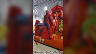 Avengers Bounce House Slide Combo Amusant