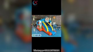 Bluey Bounce House Slide amusant pour les enfants
