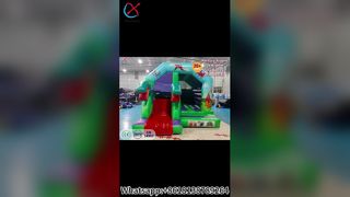 Dinosaur Bounce House Slide Amusant pour les enfants
