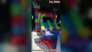 Amusement de toboggan aquatique pour enfants Bounce House