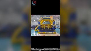 Minions Bounce House amusant pour les fêtes d'enfants