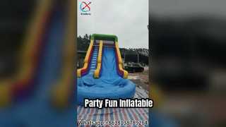 Château gonflable gonflable pour enfants et adultes, toboggan aquatique amusant