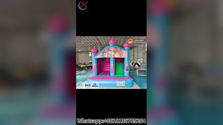 Maison gonflable Princess pour entreprise de location