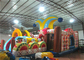 Clown de cirque drôle Inflatable Fun City Digital imprimant 9 x 10,5 x 6m piquants quadruples
