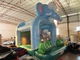 Chambre gonflable pleine d'entrain de saut d'éléphant mignon pour le jardin d'enfants/partie de famille