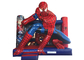Thème commercial Spiderman pour château gonflable pour adultes et enfants avec obstacles et petit tunnel