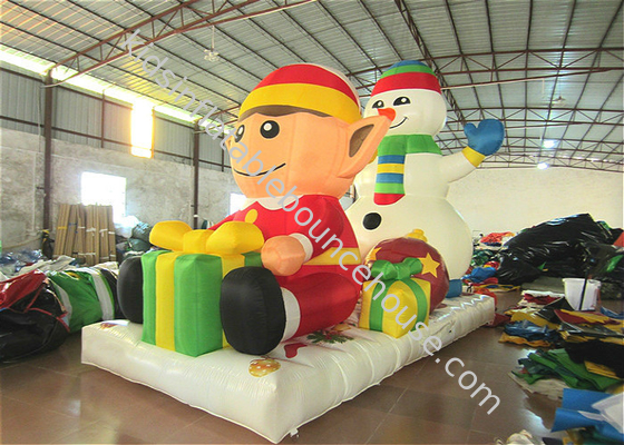 Fabrique Homme de neige commercial Grands gonflables de Noël Décorations des fêtes