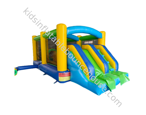 Impression numérique Cours d'obstacles gonflables Combo PVC Commercial Bouncer gonflables Combo