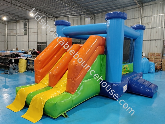 Vente à chaud maison gonflable avec diapositive Combo château gonflable avec diapositive sèche pour les enfants
