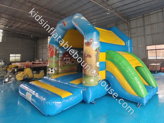 Château gonflable pour enfants à thème ferme gonflable maison gonflable pour l' extérieur intérieure
