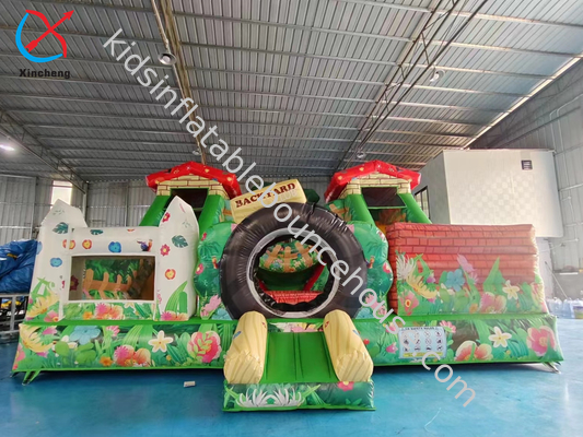 Maison gonflable en PVC personnalisée avec combo gonflable pour enfants