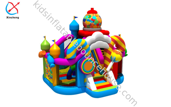 Fournisseur Combos gonflables Bonjour à Pâques Bonbon thème Château gonflable maison gonflable