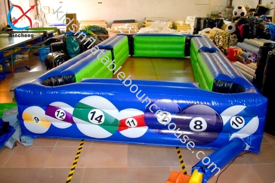 Jeux sportifs de billard gonflables personnalisés Jeux sportifs gonflables interactifs