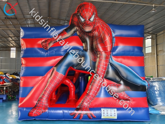 Château gonflable Spiderman maison gonflable avec glisser