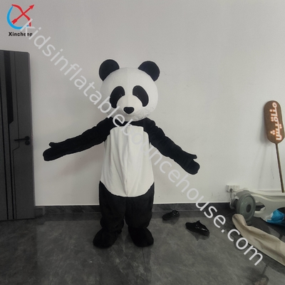 Fabrique personnalisé dessin animé Panda mascotte vêtements mignons dessin animé grand événement vêtements pour adultes
