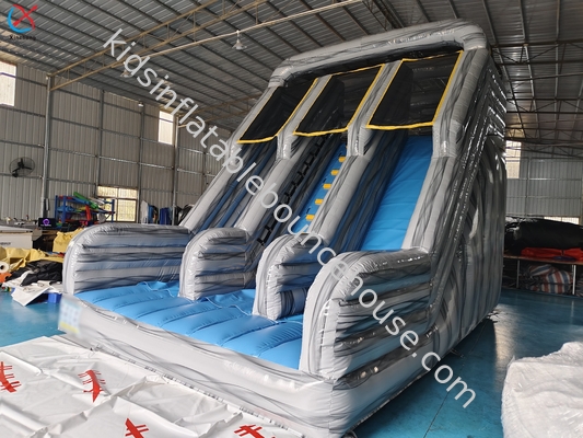 Fabrique de glissière gonflable château gonflable doubles glissières sèches pour les enfants et les adultes