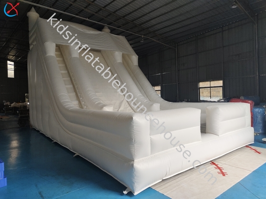 Commercial gonflable glissière sèche maison gonflable de mariage Pour l'événement de la fête de mariage