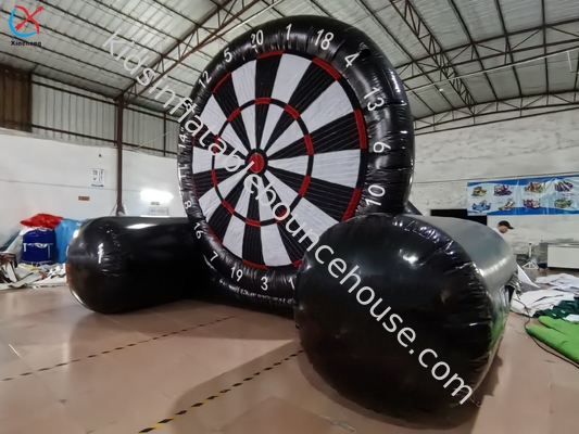 Jeu de football gonflable de tir sur cible de football gonflable de fléchettes
