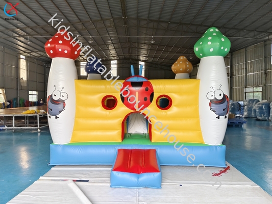 Château gonflable commercial gonflable d'insectes, maison gonflable de rebond pour le plaisir